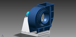 FBCP210-730, R90 Handing, 7.5kw 132 Frame - View from front left