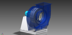 FBCP210-730, R90 Handing, 7.5kw 132 Frame - View from front left - clear